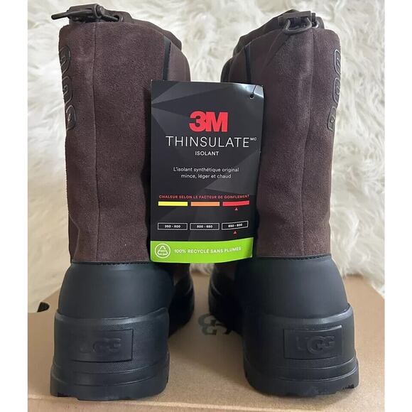 UGG CLASSIC KLAMATH SHORT BURNT SEDAR SUEDE SHEEPSKIN WOMEN'S BOOTS CHOOSE SIZE - Picture 6 of 7